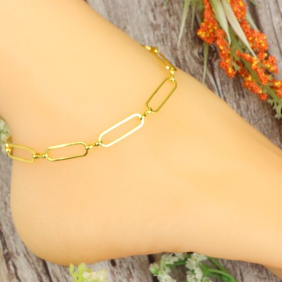 "Dainty Anklet for Women – Elegant Everyday Jewelry & Perfect Gift | MLCRC1781 - Picture 9 of 10
